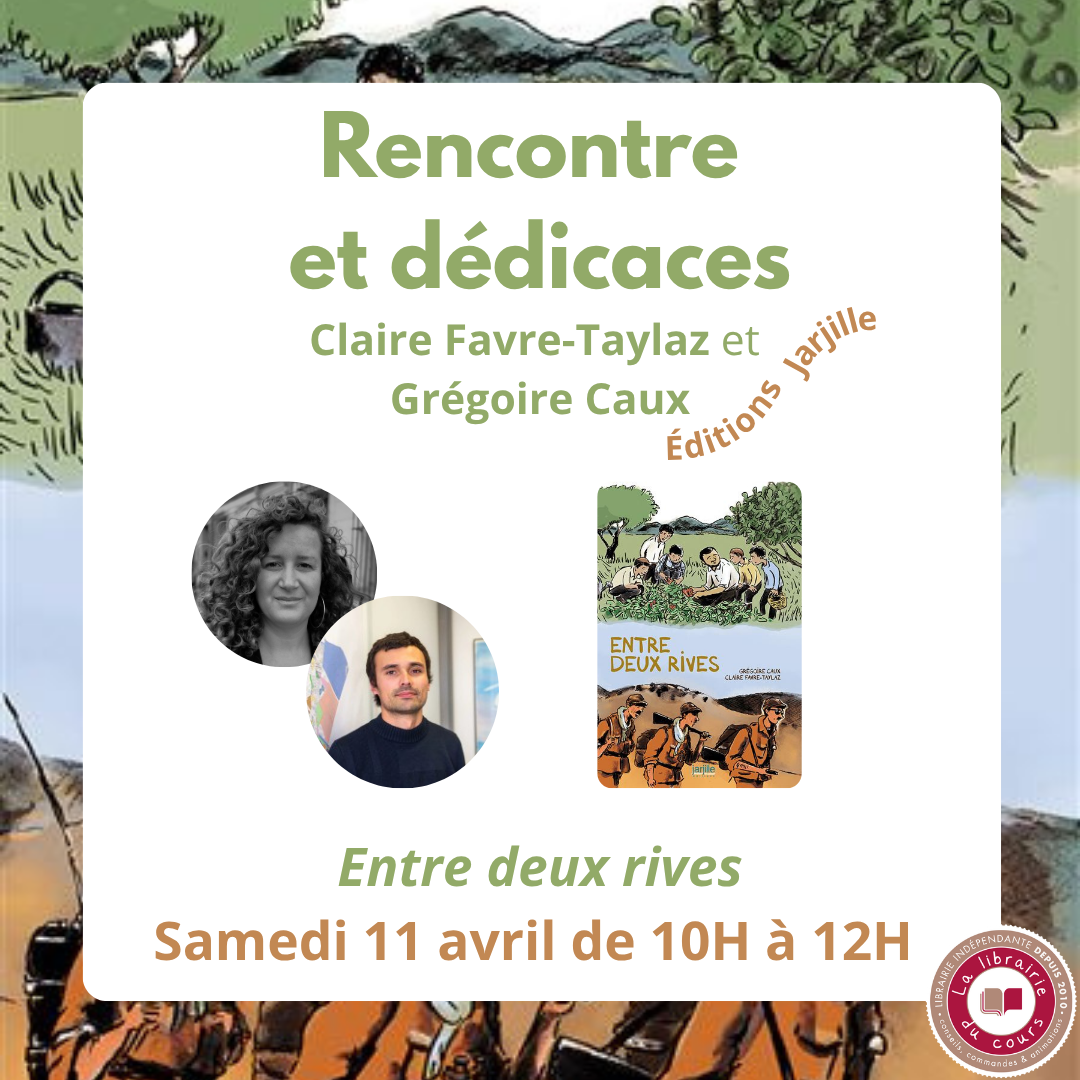 Rencontre et dédicace avec Claire Favre-Taylaz et Grégoire Caux
